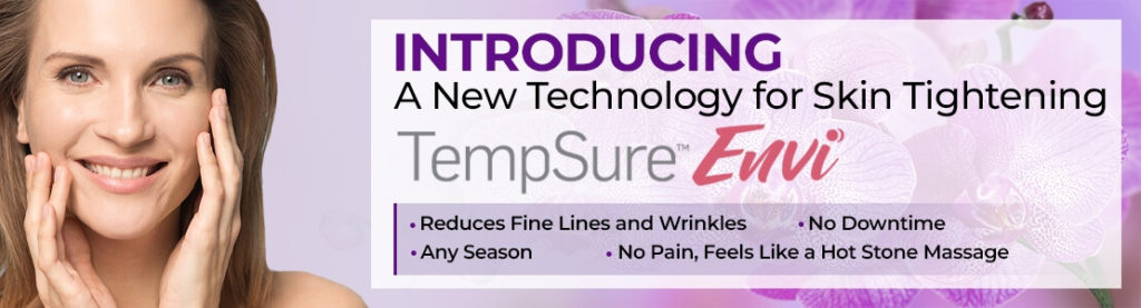 Banner ad for TempSure Envi skin tightening.
